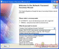   Network Password Recovery Wizard