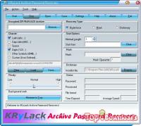 Посмотреть скриншот KRyLack Password Recovery